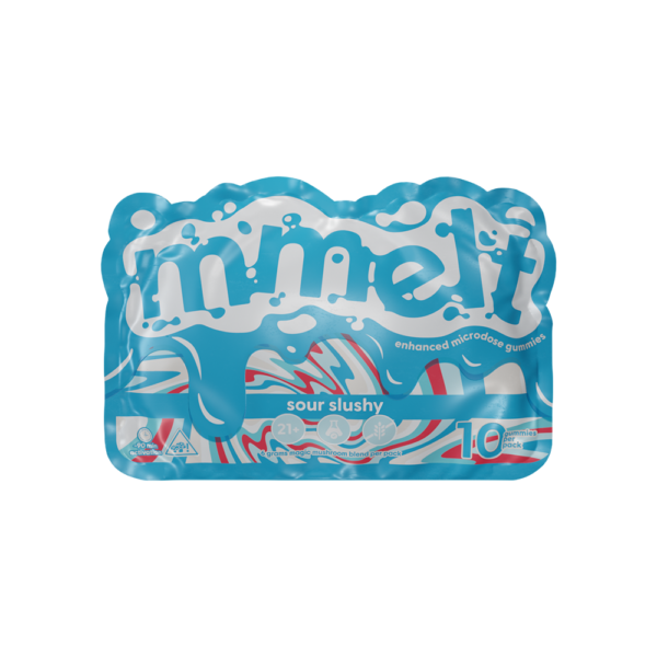 Sour Slushy – Mmelt Mushroom 10 Ct Gummies